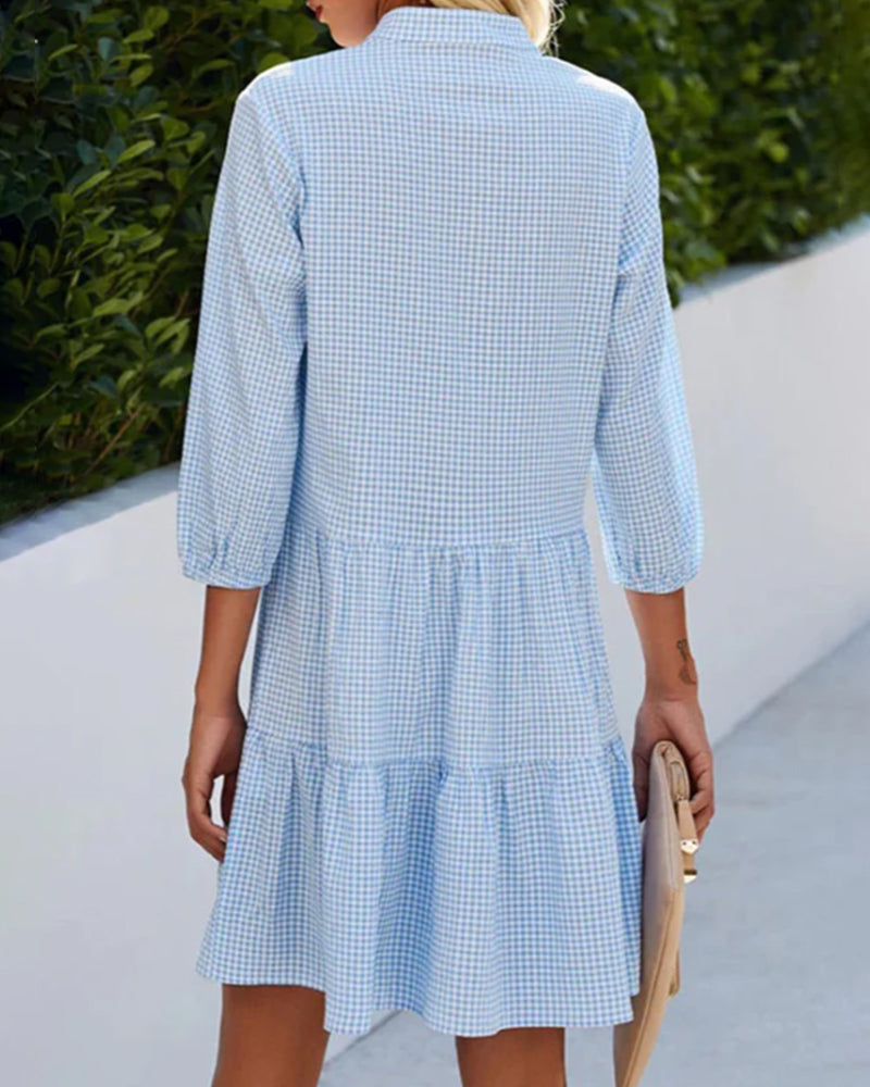 Serelle™ - Breeze Buttoned Dress