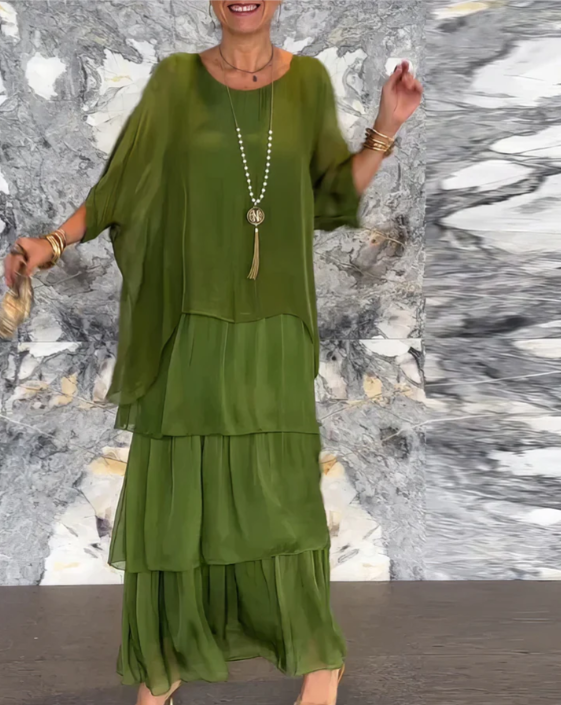 Sariah™ - Flowing Elegance Dress