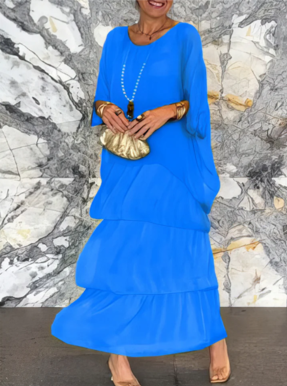 Sariah™ - Flowing Elegance Dress