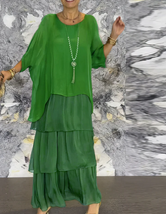 Sariah™ - Flowing Elegance Dress