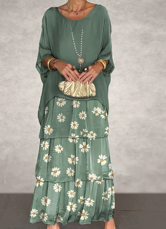 Sariah™ - Flowing Elegance Dress