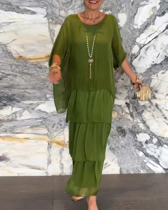 Sariah™ - Flowing Elegance Dress
