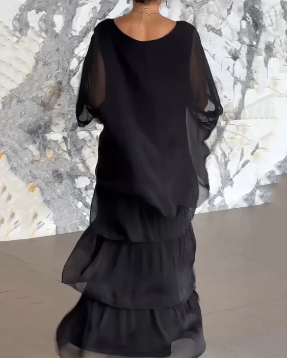 Sariah™ - Flowing Elegance Dress