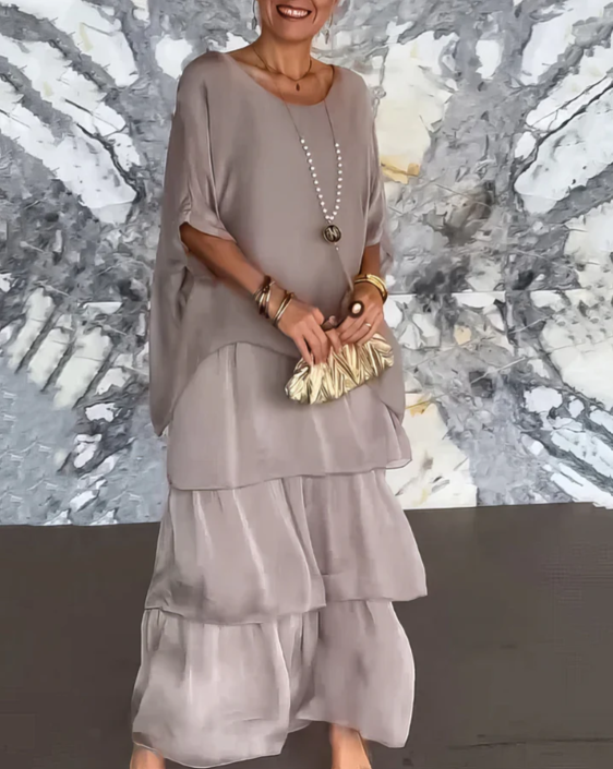 Sariah™ - Flowing Elegance Dress