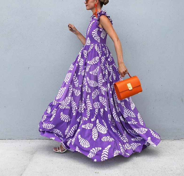 Crislyn™ - Printed Maxi Dress
