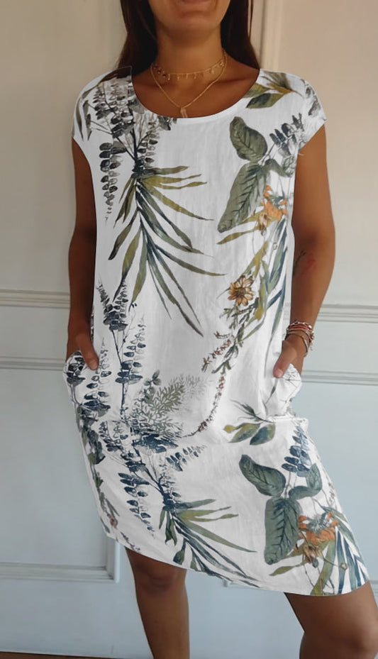 LILLIAN™ - Casual Printed Dress