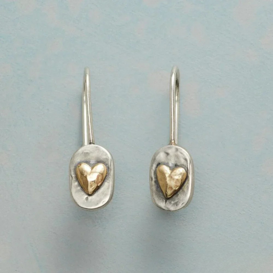 Zenaida™ - Heart Charm Earrings