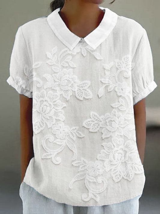 Clarette™ - Vintage Printed Shirt