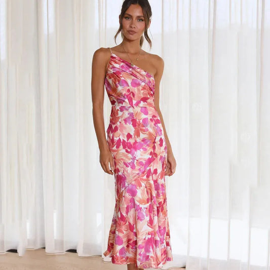 LOVIE™ - Asymmetrical Bloom Dress