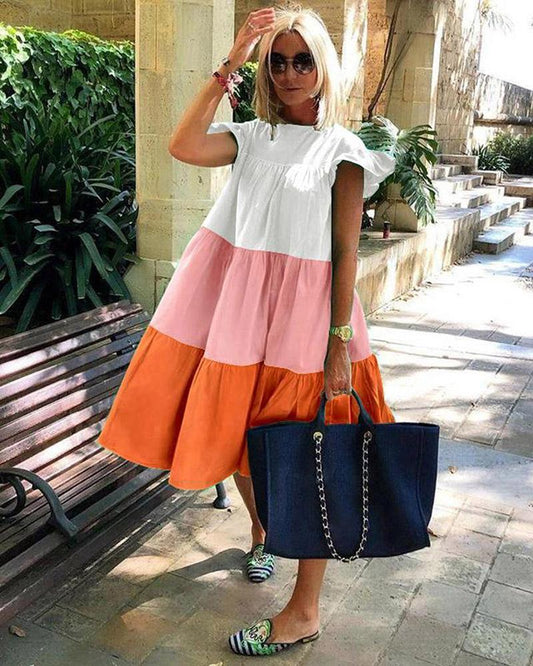 Aniera™ - Playful Tiered Dress