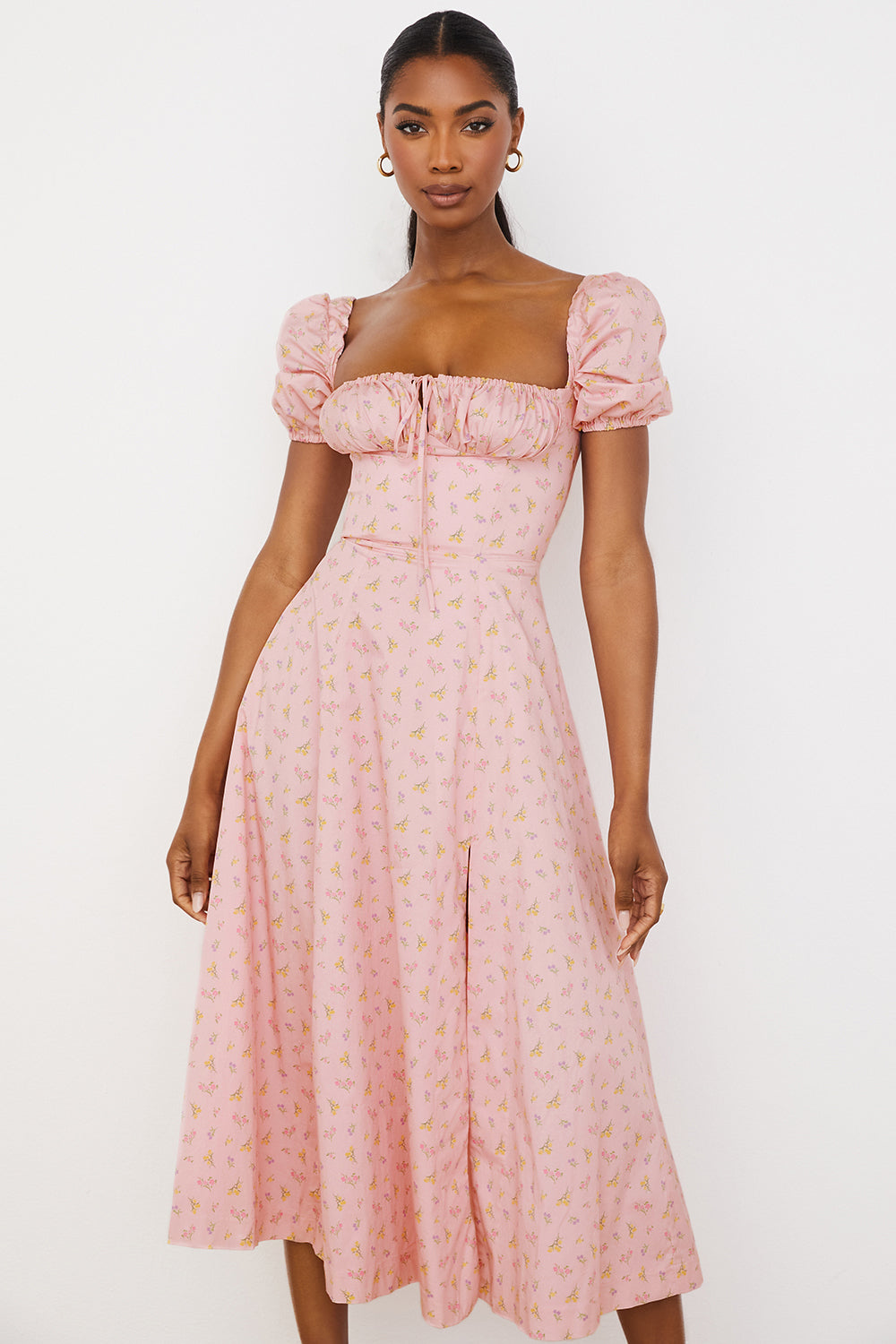 Ailene™ - Bloom Puff Sleeve Dress