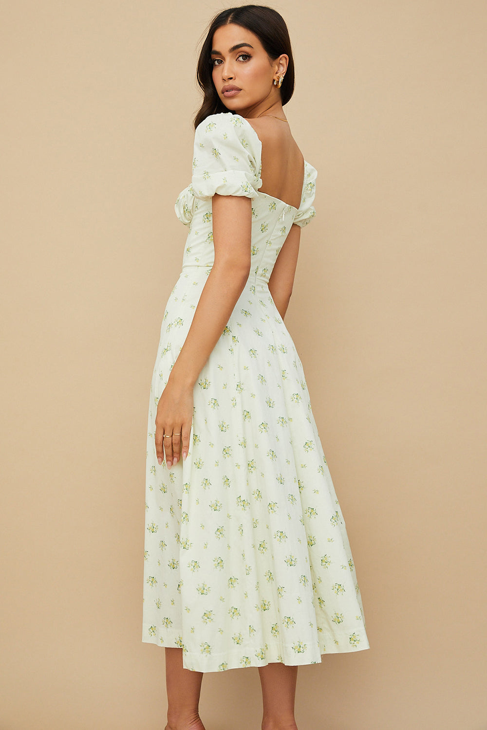 Ailene™ - Bloom Puff Sleeve Dress