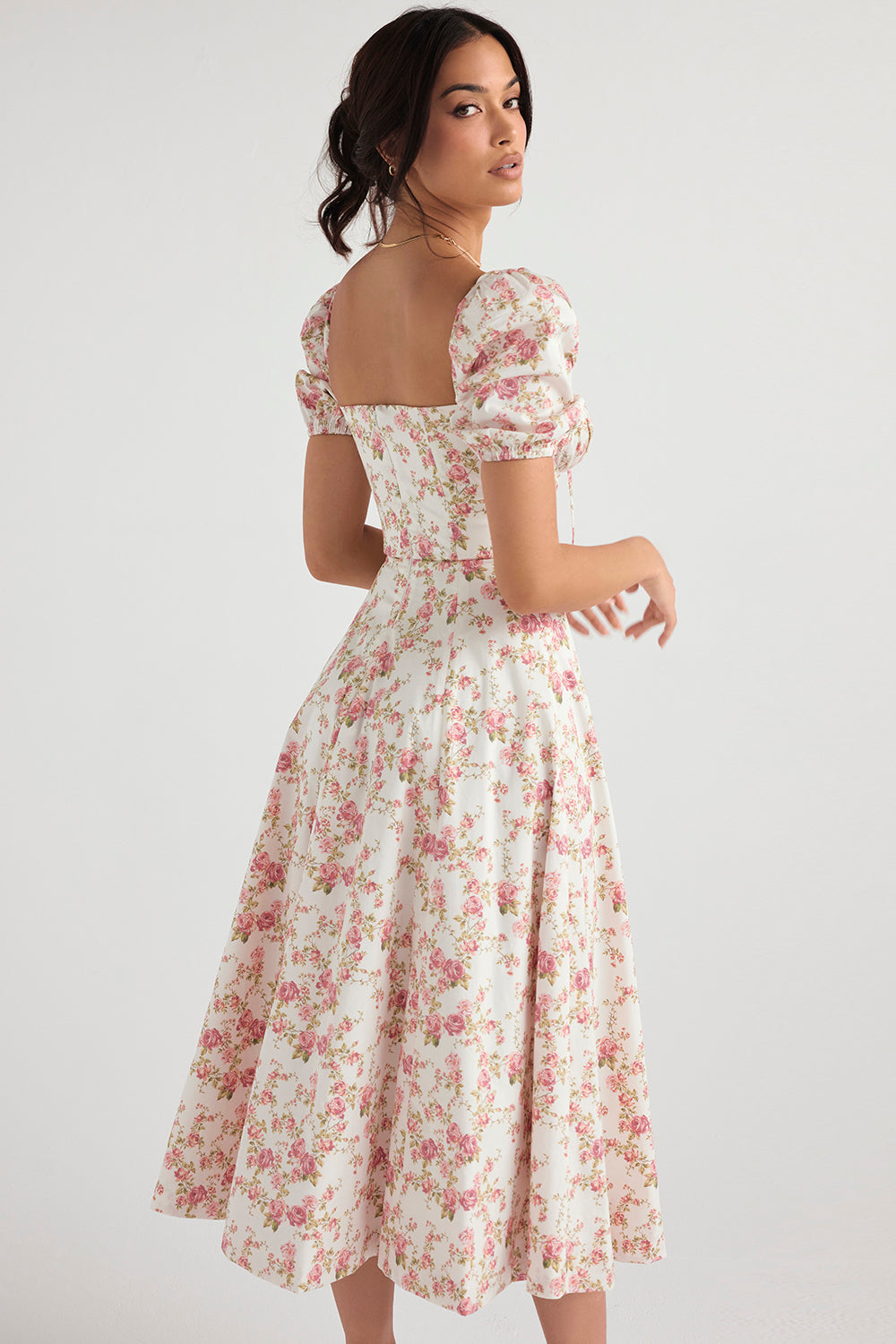 Ailene™ - Bloom Puff Sleeve Dress
