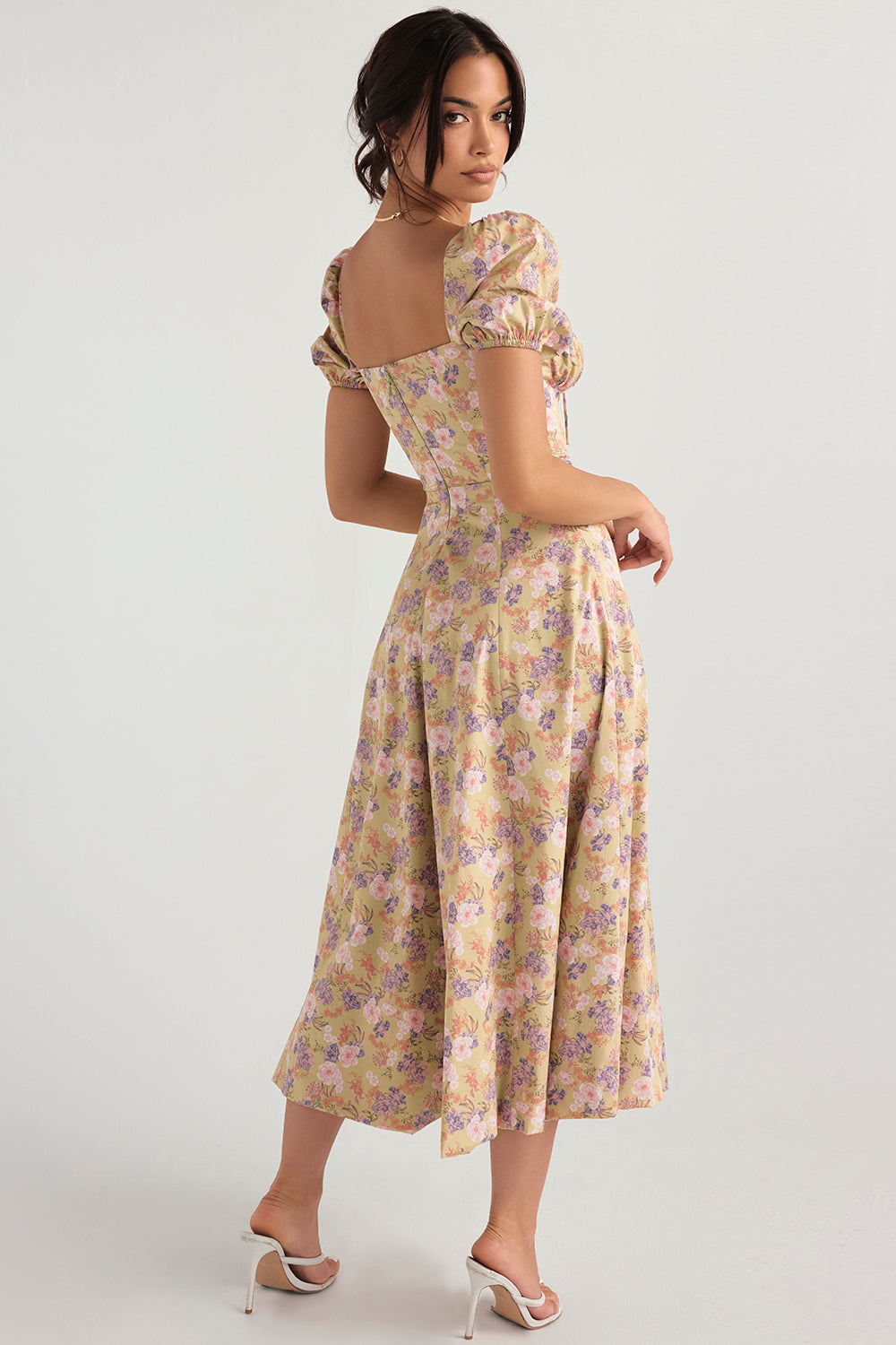 Ailene™ - Bloom Puff Sleeve Dress
